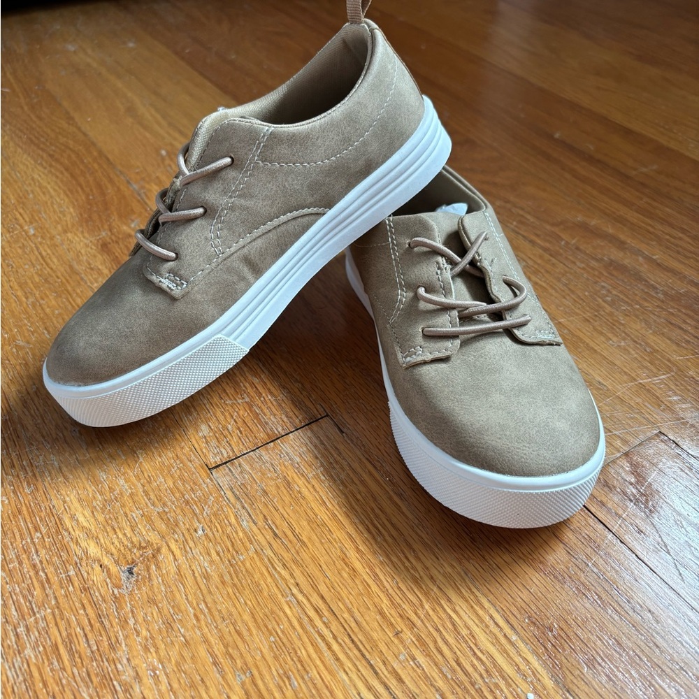 OshKosh B'gosh Tan Sneakers with White Accents